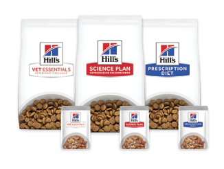 Značka krmív a recyklácie v Hill's