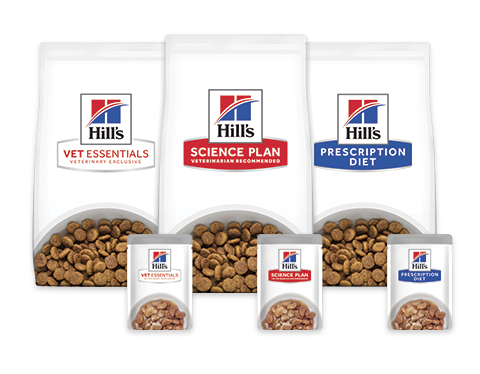 Značka krmív a recyklácie v Hill's