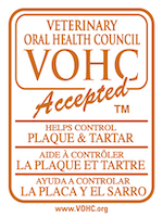Označenie VOHC je registrovaná ochranná známka v USA a jej vlastníkom je americká korporácia Veterinary Oral Health Council.